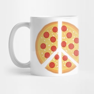 Pizza = peace Mug